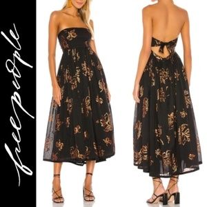 FREE PEOPLE BAJA BABE MIDI DRESS